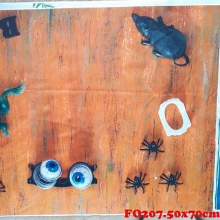 Vải phông nền halloween FO207