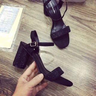 Giày sandal cao got trụ kim