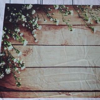 Vải phông nền hoa lá FO1056