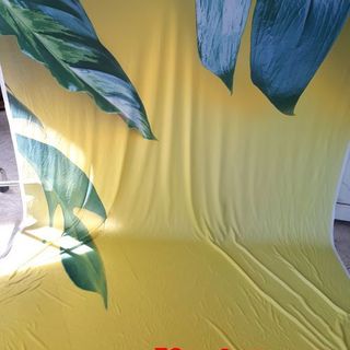 Vải phông nền hoa lá FO2908