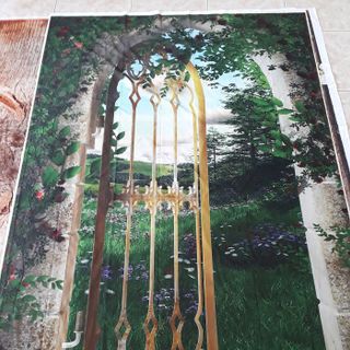 Vải phông nền cảnh trí Fo11556