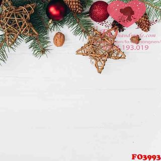 Vải phông nền giáng sinh FO3993