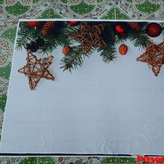 Vải phông nền giáng sinh FO3993