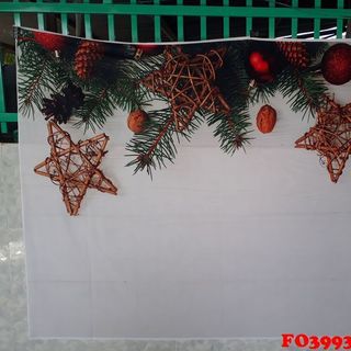 Vải phông nền giáng sinh FO3993