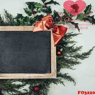Vải phông nền giáng sinh FO3220