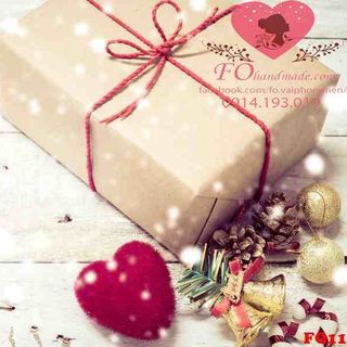 Vải phông nền giáng sinh FO11