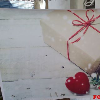 Vải phông nền giáng sinh FO11