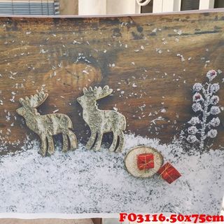 Vải phông nền giáng sinh FO3116