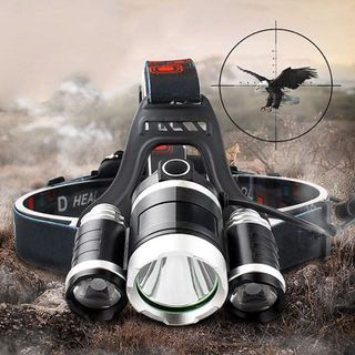 ĐÈN PIN ĐỘI ĐẦU 3 BÓNG xạc 2 pin xịn