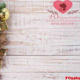 Vải phông nền giáng sinh FO3384