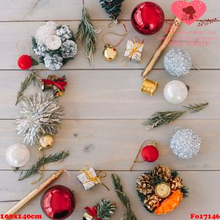 Vải phông nền giáng sinh Fo17146