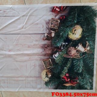 Vải phông nền giáng sinh FO3384