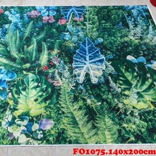 Vải phông nền hoa lá FO1075