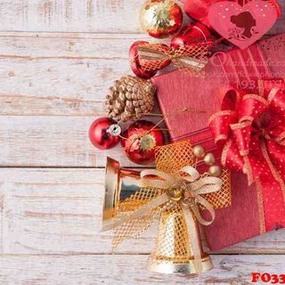 Vải phông nền giáng sinh FO3385