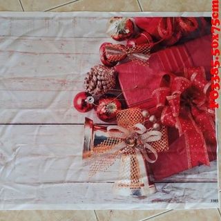 Vải phông nền giáng sinh FO3385
