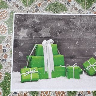 Vải phông nền giáng sinh FO17818