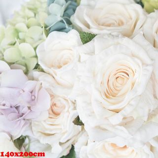 Vải phông nền hoa lá FO1204