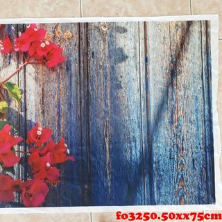 Vải phông nền hoa lá fo3250