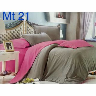 Bộ drap mền Màu trơn cotton-poly