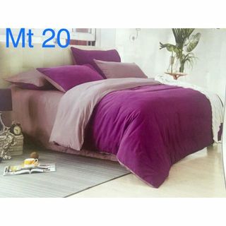 Bộ drap mền Màu trơn cotton-poly