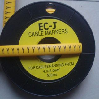 Đánh dấu cáp dây số cáp nhãn gắn cáp thẻ đeo cáp thẻ gài số thẻ nhựa