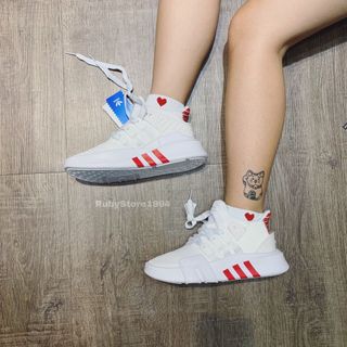 EQT trắng viền đỏ hàng replica