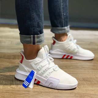 EQT trắng viền đỏ hàng replica