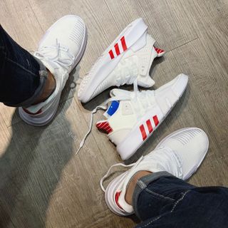 EQT trắng viền đỏ hàng replica