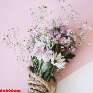 Vải phông nền hoa lá FO2733