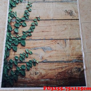 Vải phông nền hoa lá fo3255