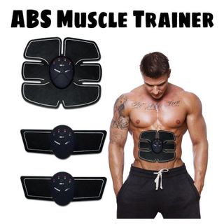 Bộ 3 Miếng Dán EMS Tạo Xung Điện Cho Cơ Bụng 6 Múi