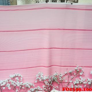 Vải phông nền hoa lá FO1339
