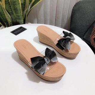 Dép đế xuồng nơ