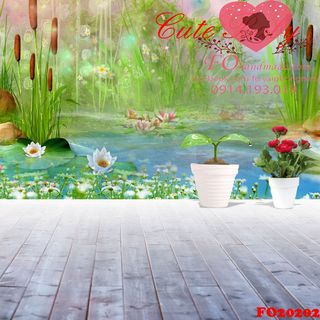 Vải phông nền cảnh trí FO20202