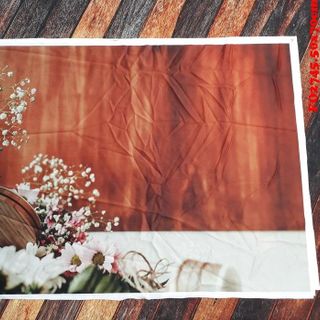 Vải phông nền hoa lá FO2745