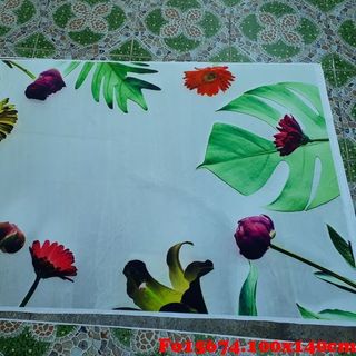 Vải phông nền hoa lá Fo15674