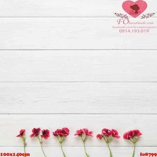 Vải phông nền hoa lá fo8799