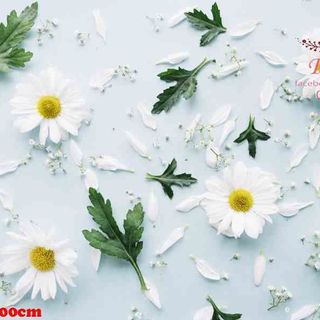 Vải phông nền hoa lá fo3307