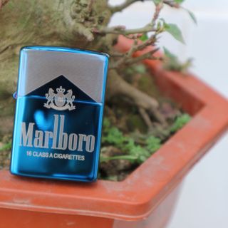Zippo xanh Malbro