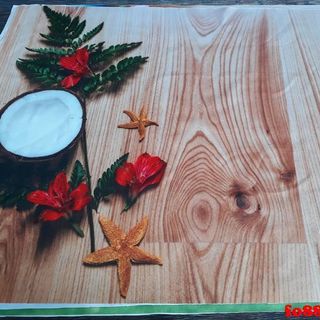 Vải phông nền hoa lá fo8899