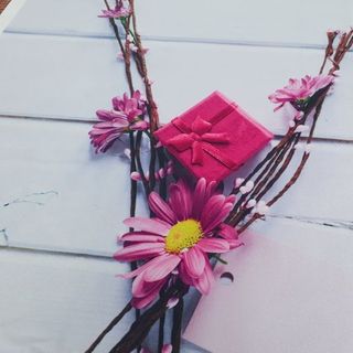 Vải phông nền hoa lá FO8058