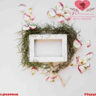 Vải phông nền hoa lá FO4232