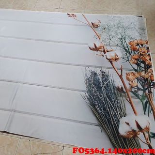 Vải phông nền hoa lá FO5364