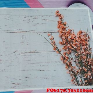 Vải phông nền hoa lá FO6170