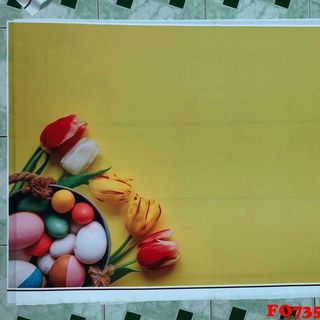 Vải phông nền hoa lá FO7350