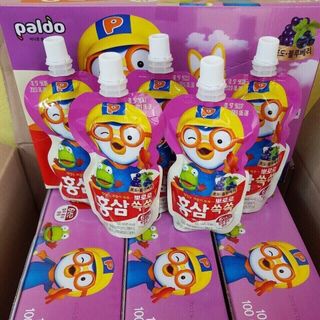 NƯỚC HỒNG SÂM 6 NĂM TUỔI PORORO CHO BÉ
