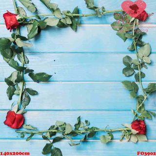 Vải phông nền hoa lá FO3902