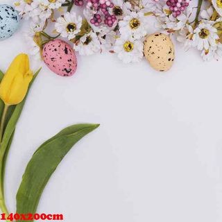 Vải phông nền hoa lá FO7414