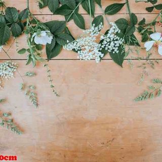 Vải phông nền hoa lá FO10412