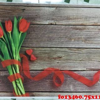 Vải phông nền hoa lá fo13460